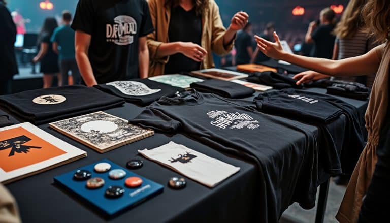 Merchandising : ce qui se vend vraiment en concert